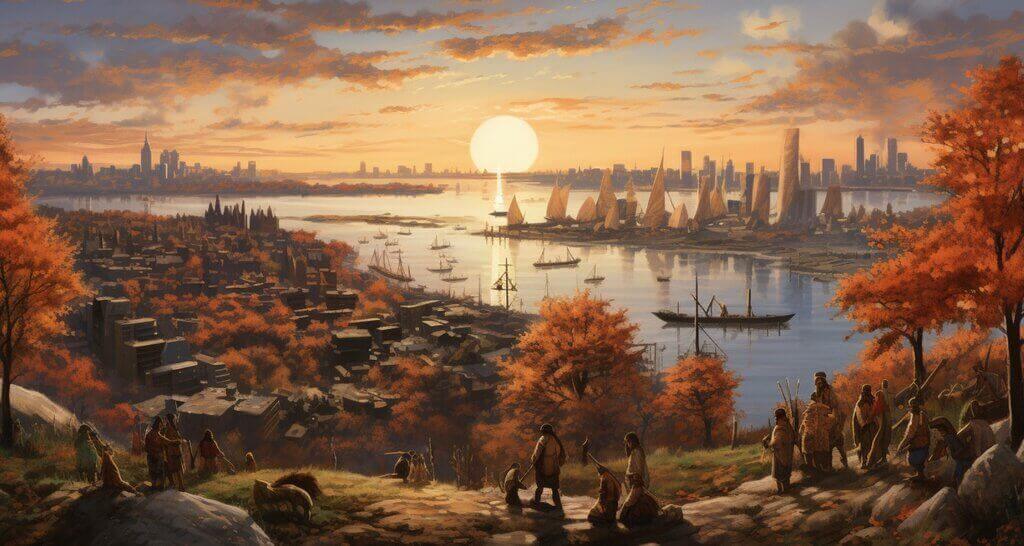 Native Settlements, European Exploration, and the Rise of New York City
